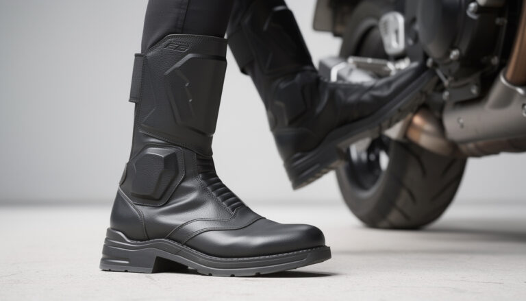 découvrez nos bottes moto rehaussées pour femme, alliant style, sécurité et quelques centimètres de hauteur en plus pour une meilleure maîtrise au sol.