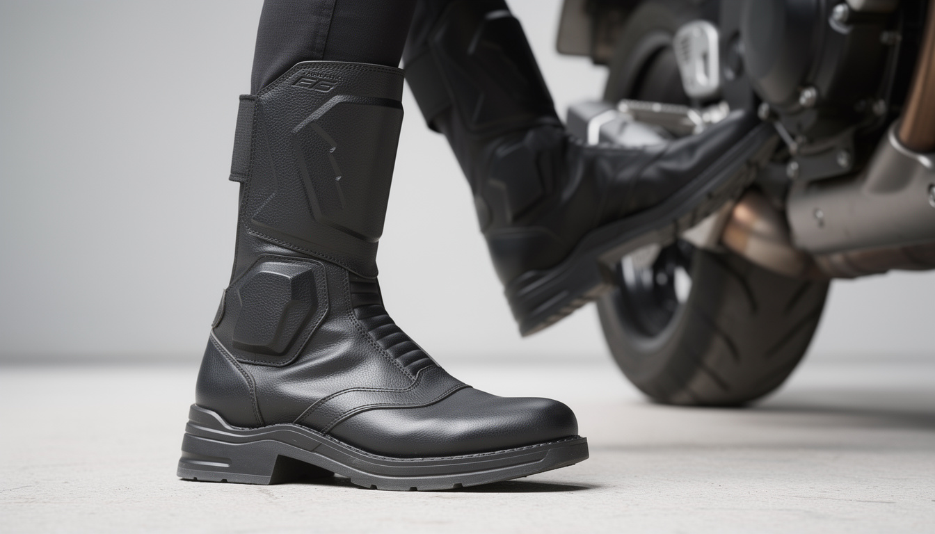 découvrez nos bottes moto rehaussées pour femme, alliant style, sécurité et quelques centimètres de hauteur en plus pour une meilleure maîtrise au sol.