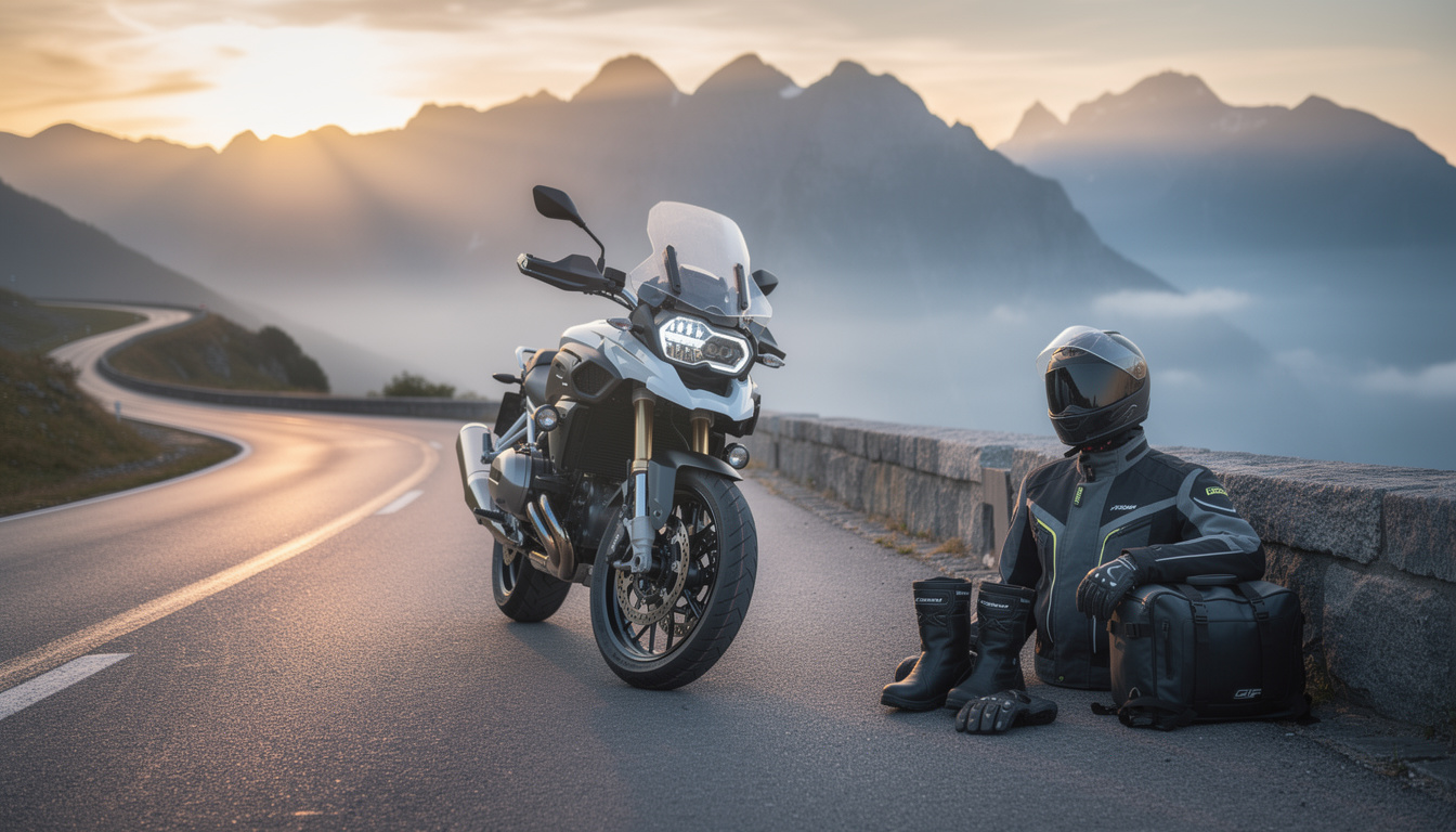 découvrez les équipements essentiels pour un road trip moto réussi, alliant sécurité et confort pour parcourir de longues distances en toute sérénité.
