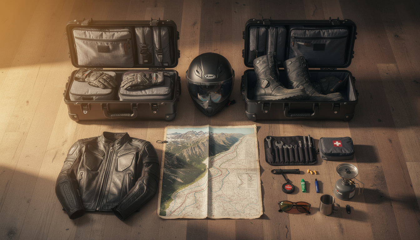 découvrez notre check-list complète et prête à imprimer pour votre road trip moto. ne partez plus jamais sans le matériel essentiel grâce à notre liste pratique et facile à utiliser.