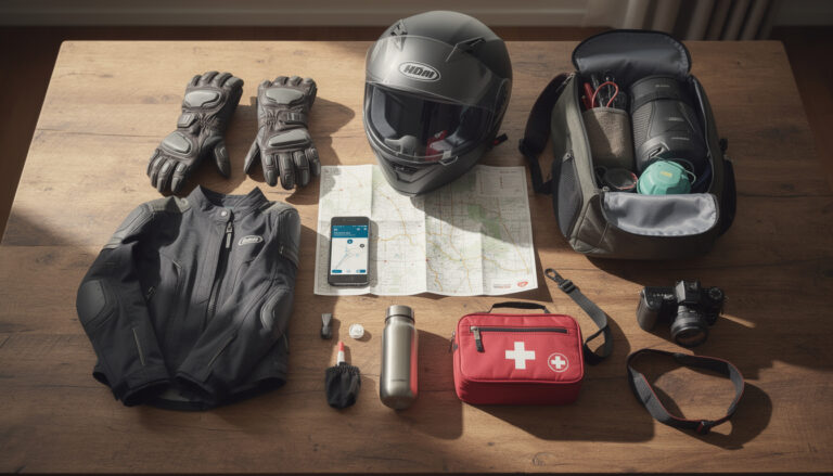 découvrez notre check-list complète et prête à imprimer pour votre matériel de road trip à moto. ne partez jamais sans l'essentiel grâce à notre liste organisée et facile à utiliser.