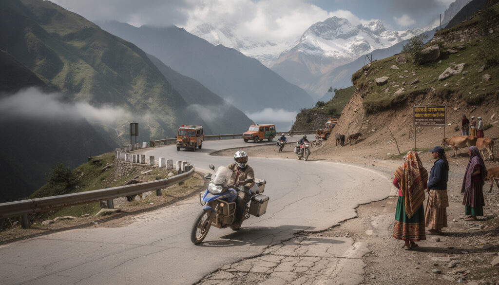 découvrez tout ce qu'il faut savoir pour un road trip moto au népal : routes de montagne, conditions de trafic, météo et conseils essentiels pour une aventure réussie.