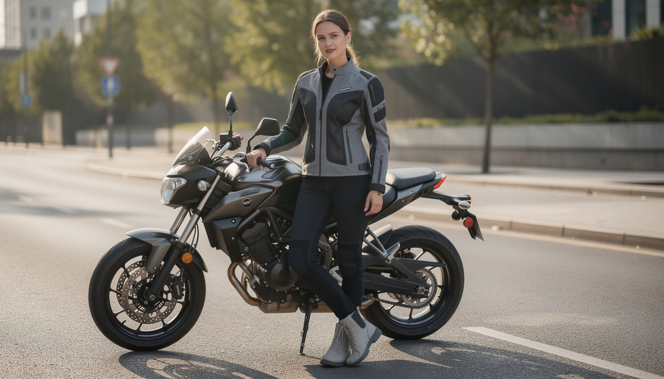 découvrez notre collection de blousons moto été pour femme, alliant protection optimale et légèreté pour rouler en toute sécurité et confort même par temps chaud.