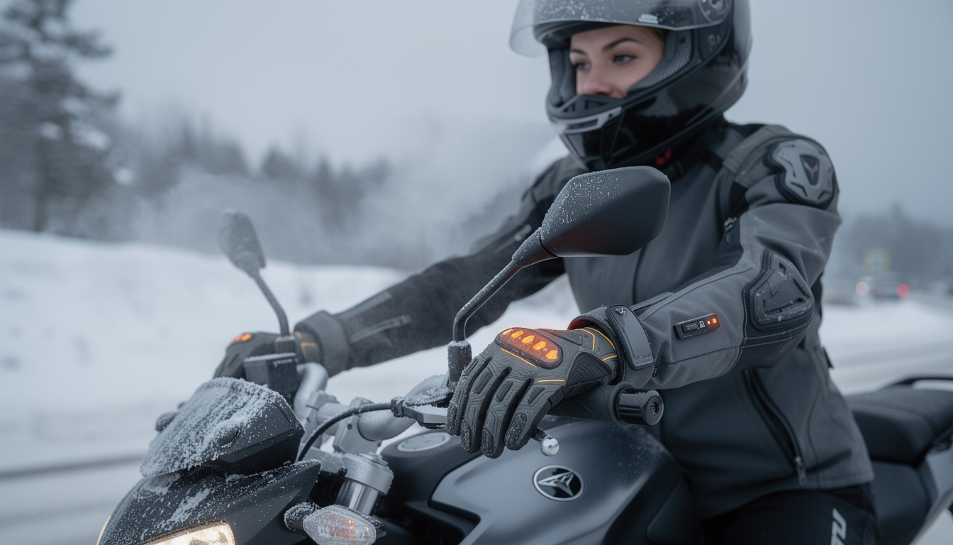 découvrez comment choisir le gant chauffant moto pour femme idéal, son fonctionnement, son autonomie, et les critères essentiels pour rouler confortablement par grand froid.