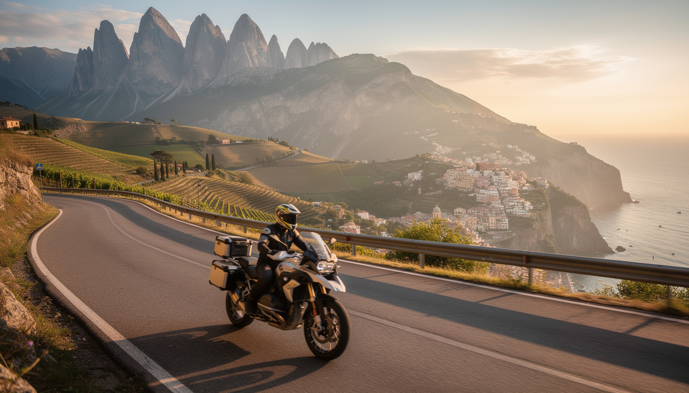 découvrez les plus belles routes pour un road trip moto en italie, du nord au sud, et vivez un voyage dolce vita inoubliable à travers des paysages magnifiques et des villages charmants.