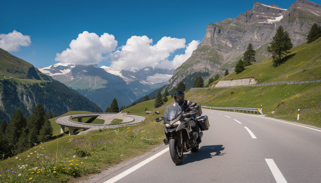 découvrez le tracé idéal pour un road trip moto dans les alpes, alliant sécurité et plaisir pour enchaîner les plus beaux cols alpins et profiter de paysages à couper le souffle.