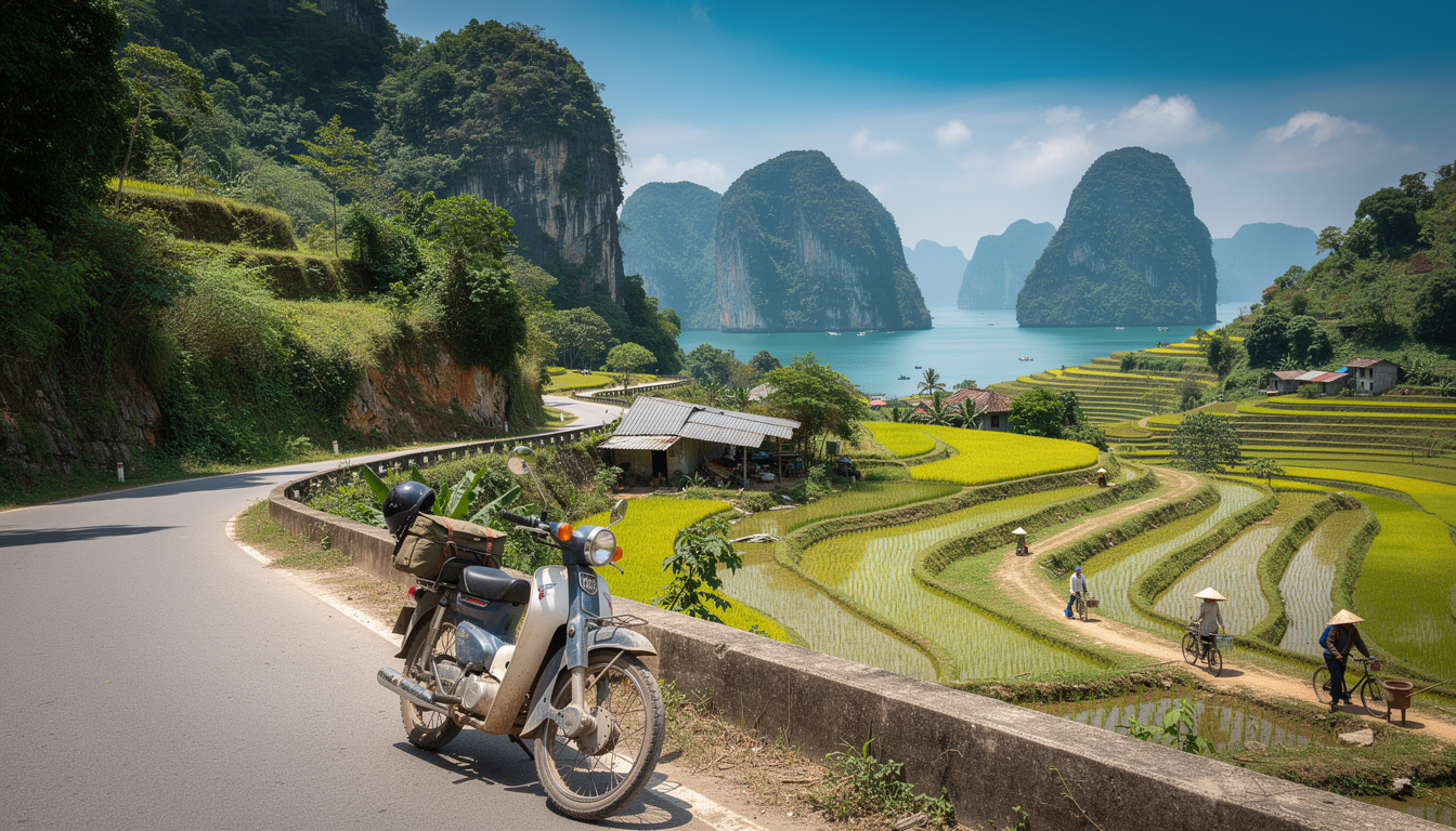 découvrez les meilleures routes pour un road trip moto inoubliable à travers le vietnam, du nord au sud, et vivez une aventure unique au cœur de paysages époustouflants.