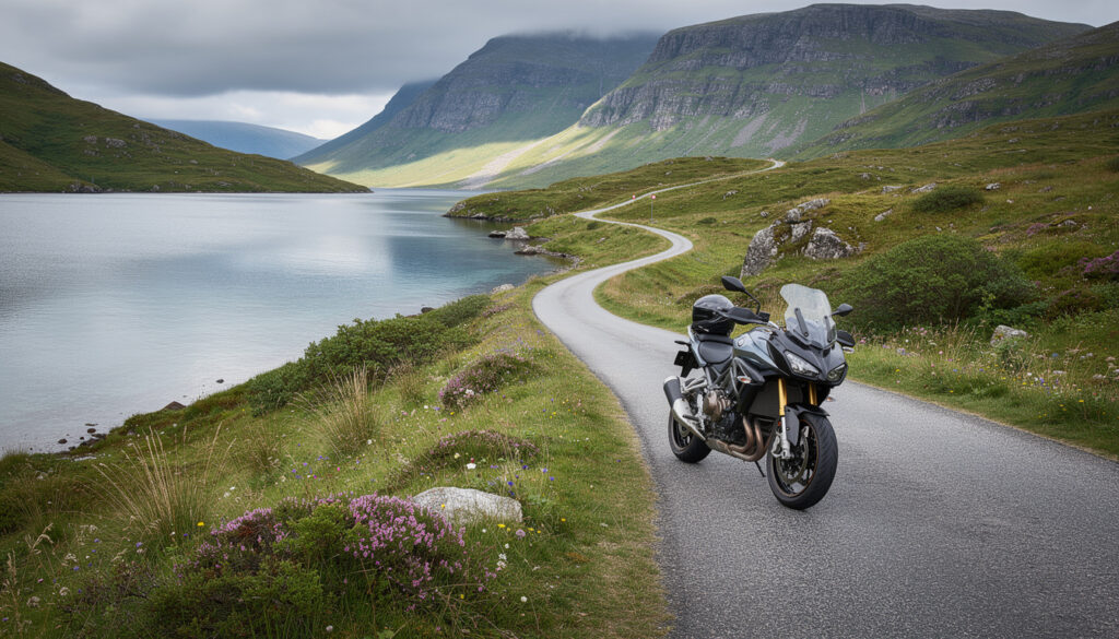partez en road trip moto en écosse et explorez les majestueux highlands et lochs à travers les plus belles routes pour une aventure inoubliable.