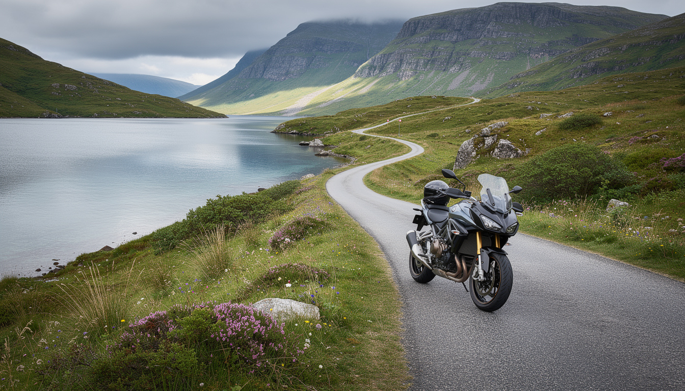 partez en road trip moto en écosse et explorez les majestueux highlands et lochs à travers les plus belles routes pour une aventure inoubliable.