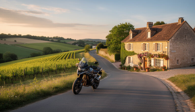 découvrez un road trip moto de 5 jours en france alliant petites routes pittoresques et étapes charmantes pour une aventure équilibrée et inoubliable.