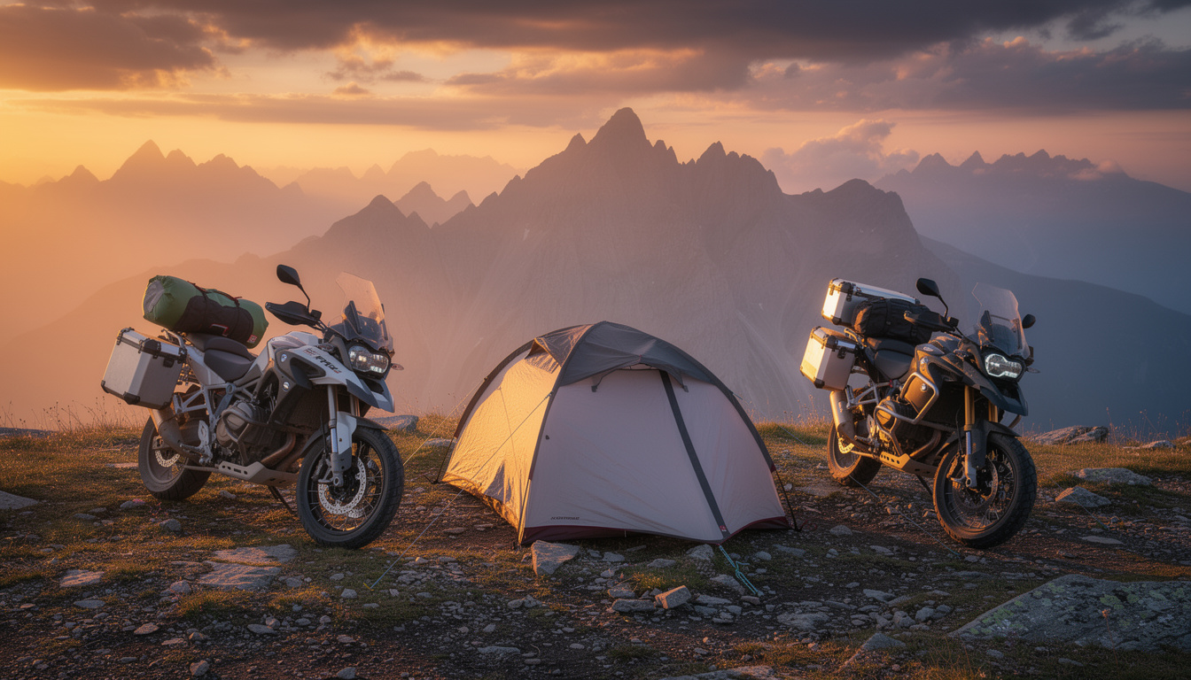 découvrez comment choisir la tente idéale pour votre road trip à moto et voyager léger tout en profitant du confort et de la praticité lors de vos aventures à deux-roues.