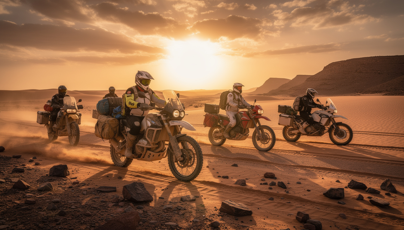 découvrez les zones autorisées, les conseils de sécurité essentiels et les itinéraires recommandés pour un road trip moto inoubliable en algérie.