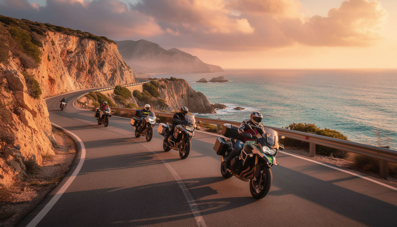 découvrez un road trip moto en sardaigne avec une boucle qui vous fait parcourir les plus belles routes côtières et intérieures, alliant paysages époustouflants et sensations fortes.