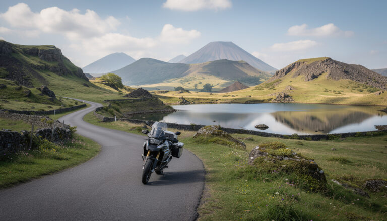 découvrez un road trip moto de 3 jours en auvergne, avec un itinéraire unique passant par les volcans, les lacs et les petites routes sinueuses pour une aventure inoubliable.