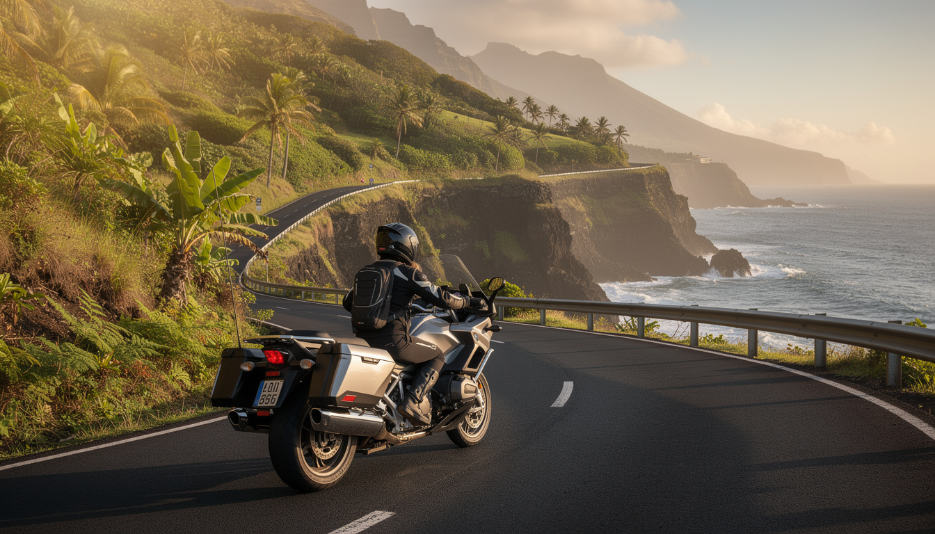 découvrez la réunion à moto : un road trip inoubliable entre cirques majestueux, paysages volcaniques, routes côtières et panoramas spectaculaires.