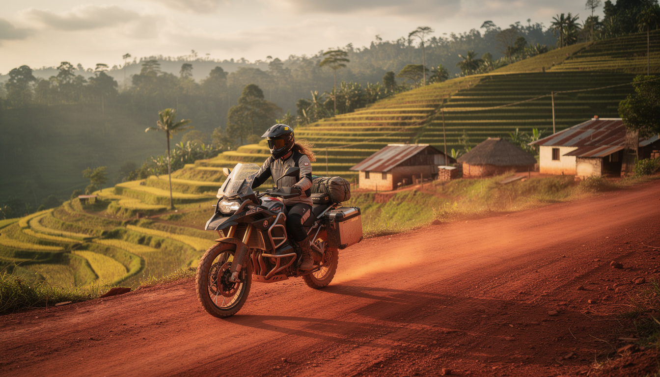 organisez votre road trip à moto à madagascar : conseils pratiques pour préparer votre itinéraire et rouler sereinement sur des pistes parfois difficiles.