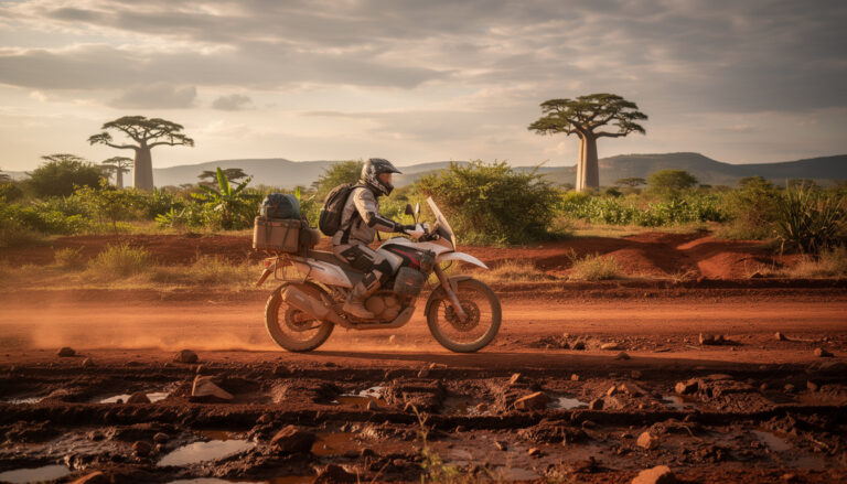 préparez votre road trip moto à madagascar : itinéraires, conseils et équipements pour parcourir sereinement des pistes parfois difficiles.